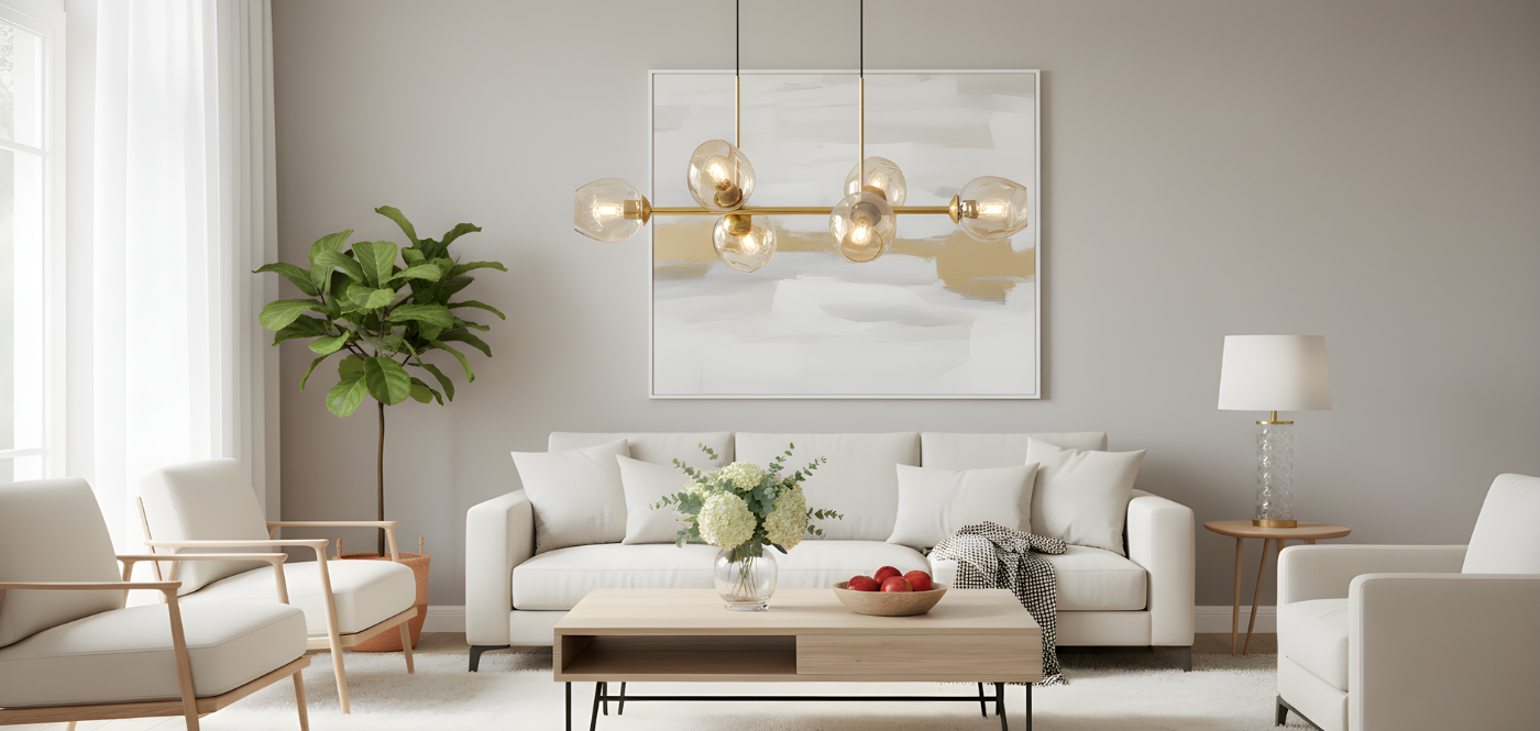 Lustre pentru living