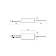 Sistem control culori și nivel iluminare benzi LED cu 2 canale de ieșire CTR004RGB2TY Arelux