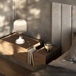 Veioza LED moderna Spirito alba Ø26cm 18W, Maytoni