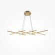 Lustra LED moderna Halo alama abajur alb L30cm 40W, Maytoni