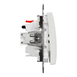 Intrerupator alb jaluzele blocare electrica 10AX Sedna Design, Schneider Electric SDD111104
