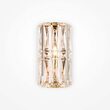 Aplica cristal transparent clasica Facet aurie compacta L13cm, Maytoni