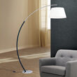 Lampadar Philipp modern E27/60W, STL 12-1189/1 CHROM/SCHWARZ Orion