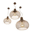 Lustra maro abajur curbat 1xE27/60W, ONION SP1 D38 205298 Ideal Lux