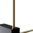 Aplica LED moderna Pars neagra abajur alama L63cm 12W, Maytoni