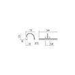 Aplica/lampa de tablou alb mat LED 6W/661lm/3000K, Kendo 01-3464 Redo