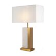 Veioza moderna Bianco alama abajur alb L45cm, Maytoni