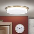 Plafoniera Lerox moderna LED 36W/2600lm/3000K, DL 7-670/40 PATINA/opal-matt Orion