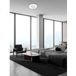 Plafoniera moderna LED alb mat ornament cromat, SUMO 05-925 Smarter