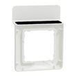 Rama simpla suport telefon alba Sedna Design, Schneider Electric SDD311809