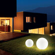 Veioza exterior IP44 plastic alb opac 1xE27/60W, Sole PT1 D50 191614 Ideal Lux