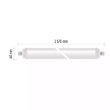 Corp LED etans Dustproof, 51W, 4000K, 1570 mm, 6000 lm, IP65, Emos FESTY ZT4520
