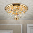 Plafoniera cristal clasica aurie Plafondl 6xE27/40W, DLU 1840/47 GOLD Orion