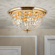Plafoniera cristal clasica aurie Plafondl 6xE27/40W, DLU 1840/47 GOLD Orion