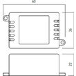 Sistem control nivelul iluminare benzile monocromatice LED CTR002SCTY Arelux