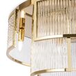 Plafoniera moderna Frame aurie abajur transparent Ø55cm, Maytoni