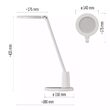 Lampa de birou Wesley, dimmabila, alba, IP20, 700 lm, Emos Z7620W