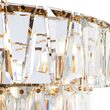 Lustra cristal transparent moderna Puntes aurie Ø77cm, Maytoni