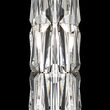 Lampadar cristal transparent modern Puntes auriu Ø20cm, Maytoni