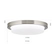 Plafoniera Lerox moderna LED 21W/1300lm/3000K, DL 7-668/20 SATIN/opal-matt Orion