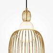 Lustra moderna Levitation alama abajur alb Ø25cm, Maytoni