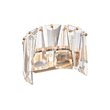 Aplica cristal transparent moderna Puntes aurie L25cm, Maytoni