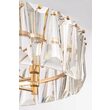 Lustra cristal transparent moderna Puntes aurie Ø51cm, Maytoni