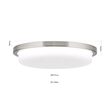 Plafoniera Lerox moderna LED 29W/2100lm/3000K, DL 7-669/30 SATIN/opal-matt Orion