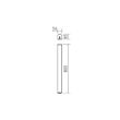 Aplica moderna baie LED IP44 crom, MARKER 01-1392 Smarter