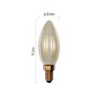 Bec LED Vintage lumanare, E14, lumina calda 2200K, 2.5W, 225lm, 25000 h functionare, garantie 3 ani, Emos Z53012