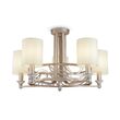 Candelabru clasic Vittoria auriu abajur alb Ø71cm, Maytoni