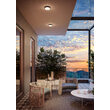 Aplica/Plafoniera exterior LED IP65 gri inchis 10W/860lm/3000K, Urania 90516 Smarter