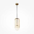 Lustra moderna Telford aurie abajur alb Ø15cm, Maytoni