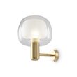 Aplica moderna Vision aurie abajur transparent Ø18cm, Maytoni