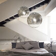Lustra moderna abajur fumuriu 1xE27/42W, Mapa Fade SP1 D20 140711 Ideal Lux