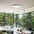 Plafoniera moderna alba LED 53W/6900lm/3000K, Fly Slim PL D60 292250 Ideal Lux