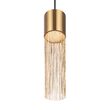 Lustra LED moderna Imaginary aurie Ø8cm 5W, Maytoni