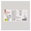 Corp de iluminat de siguranta, incastrat, rotund, 3W LED 3h, Emos ZN1310