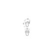 Aplica exterior IP44 negru mat dispersor policarbonat, Edmond 9155 Smarter