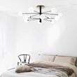 Candelabru modern abajururi sticla alba gravata 12xG9/15W, Cosmopolitan 273709 Ideal Lux