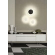 Aplica moderna negru mat il. indirect LED 14W/1320lm/3000K, Tatoo 01-2689 Redo
