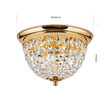 Plafoniera cristal clasica aurie Plafond 3xE27/40W, DLU 1840/35 GOLD Orion