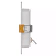 Downlights patrat LED RUBIC, incastrat, lumina neutra 4000K, 9W, 900lm, IP20, Emos ZD2432