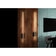 Aplica moderna tripla, neagra-aurie, LED 12W/1800lm/3000K, Ebora 8245, Amplex