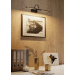 Aplica/lampa de tablou negru mat LED 6W/661lm/3000K, Kendo 01-3465 Redo