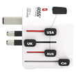 Adaptor cu 1 priza pentru calatorii, P0056N Emos