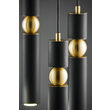 Lustra moderna aurie detalii sferice aurii 5xGU10/60W Alas 2014 Jupiter