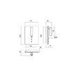 Aplica moderna Zen nichel intrerupatoare USB LED 16W/1920lm/3000K, 01-2997 Redo