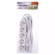 Prelungitor cu 5 prize si intrerupator, 5ml, tip Schuko (CP), Emos P1525R