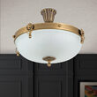 Plafoniera clasica Rocca 4xE27/60W, DL 7-523/43 BRONZE Orion